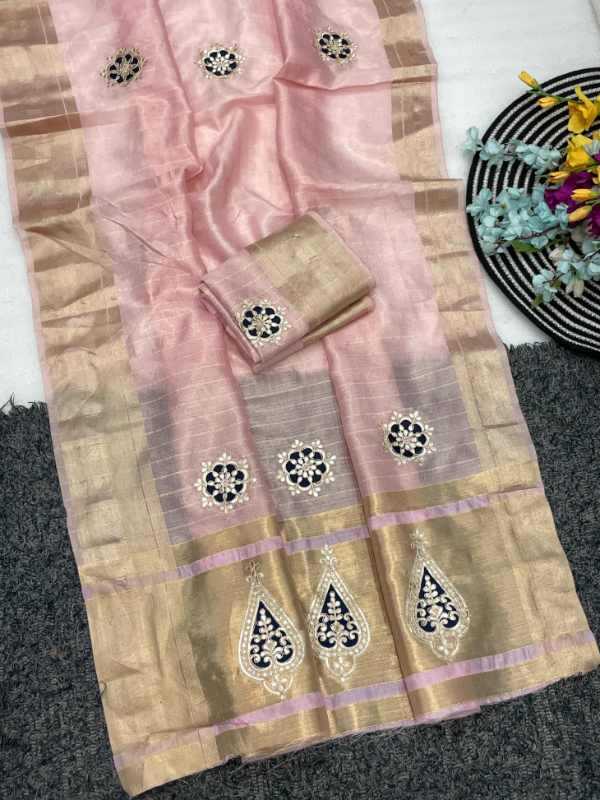 YNF Wholesale Kota Silk Gota Patti Sarees  | Surat Manufacturer
