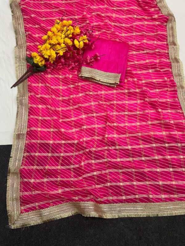 YNF Wholesale Gajji Silk Printed Sarees  | Surat Manufacturer