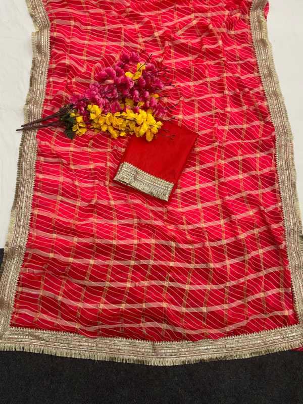 YNF Wholesale Gajji Silk Printed Sarees  | Surat Manufacturer
