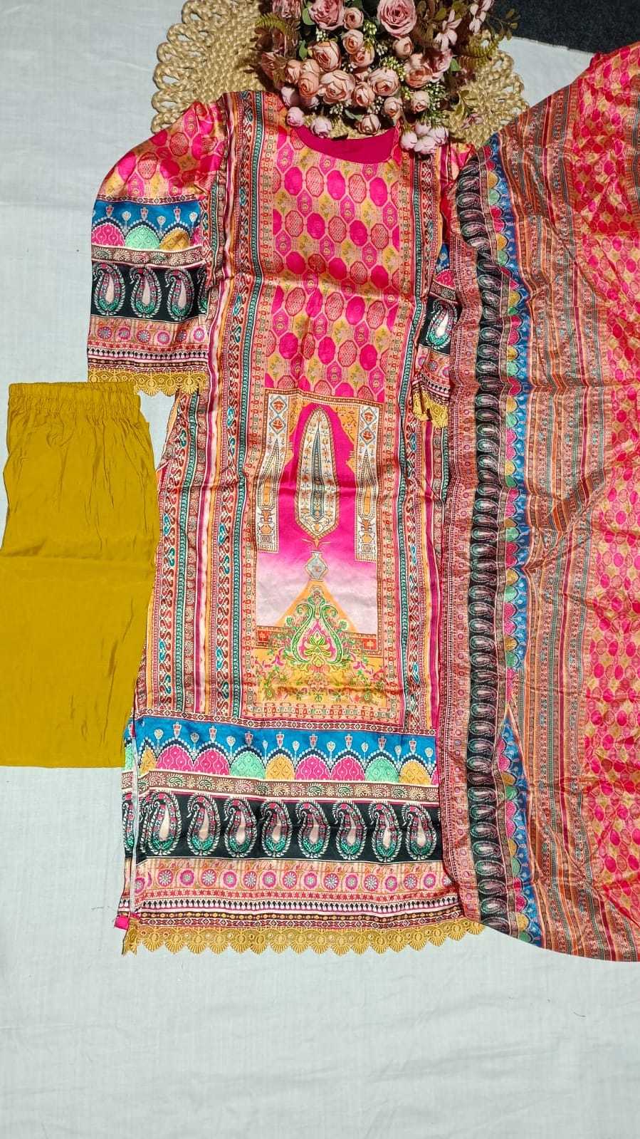 YNF Wholesale Japan Sartin Printed Suits KESH650 36 | Surat Manufacturer