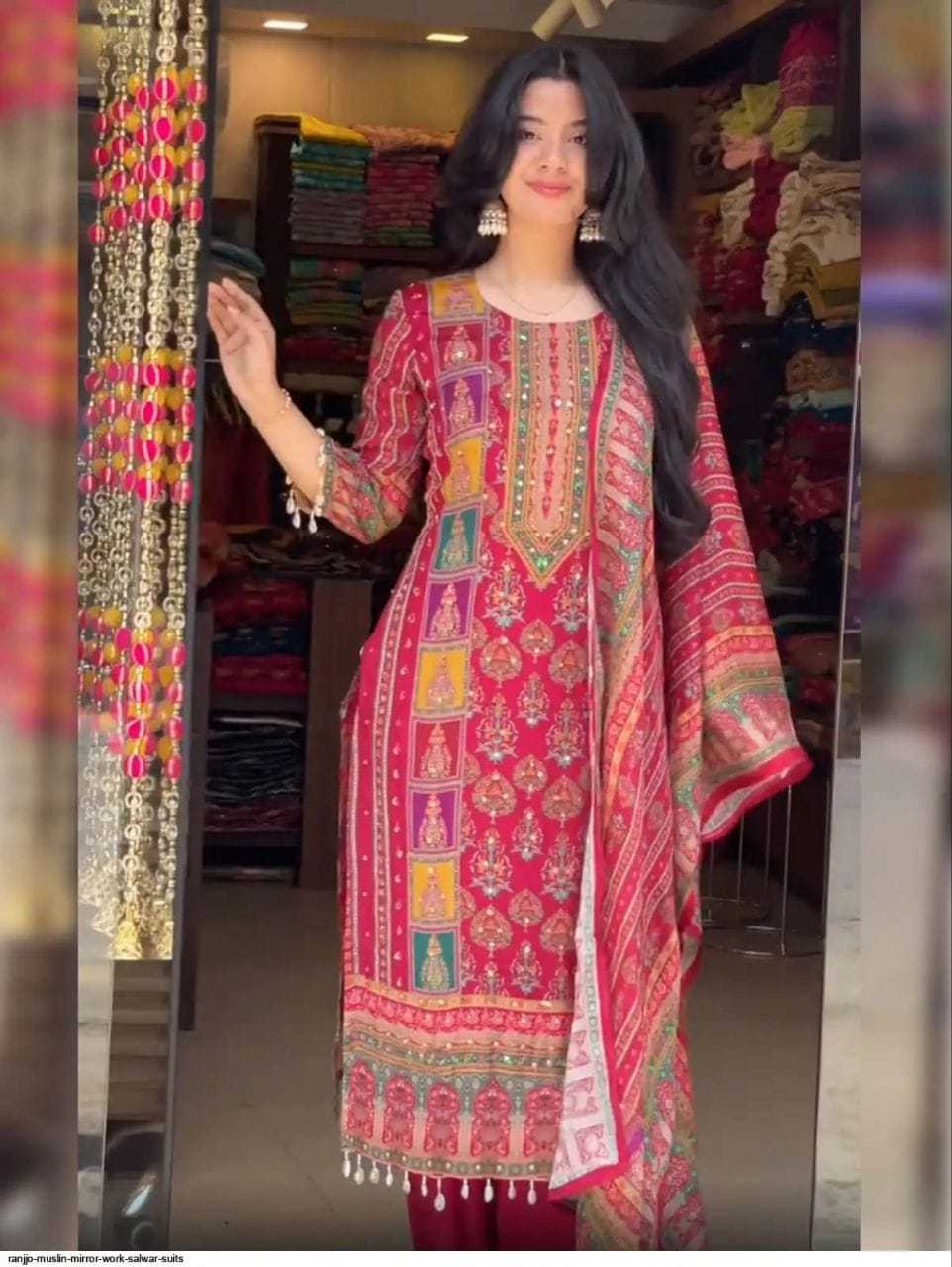 YNF Wholesale Japan Sartin Printed Suits KESH650 36 | Surat Manufacturer