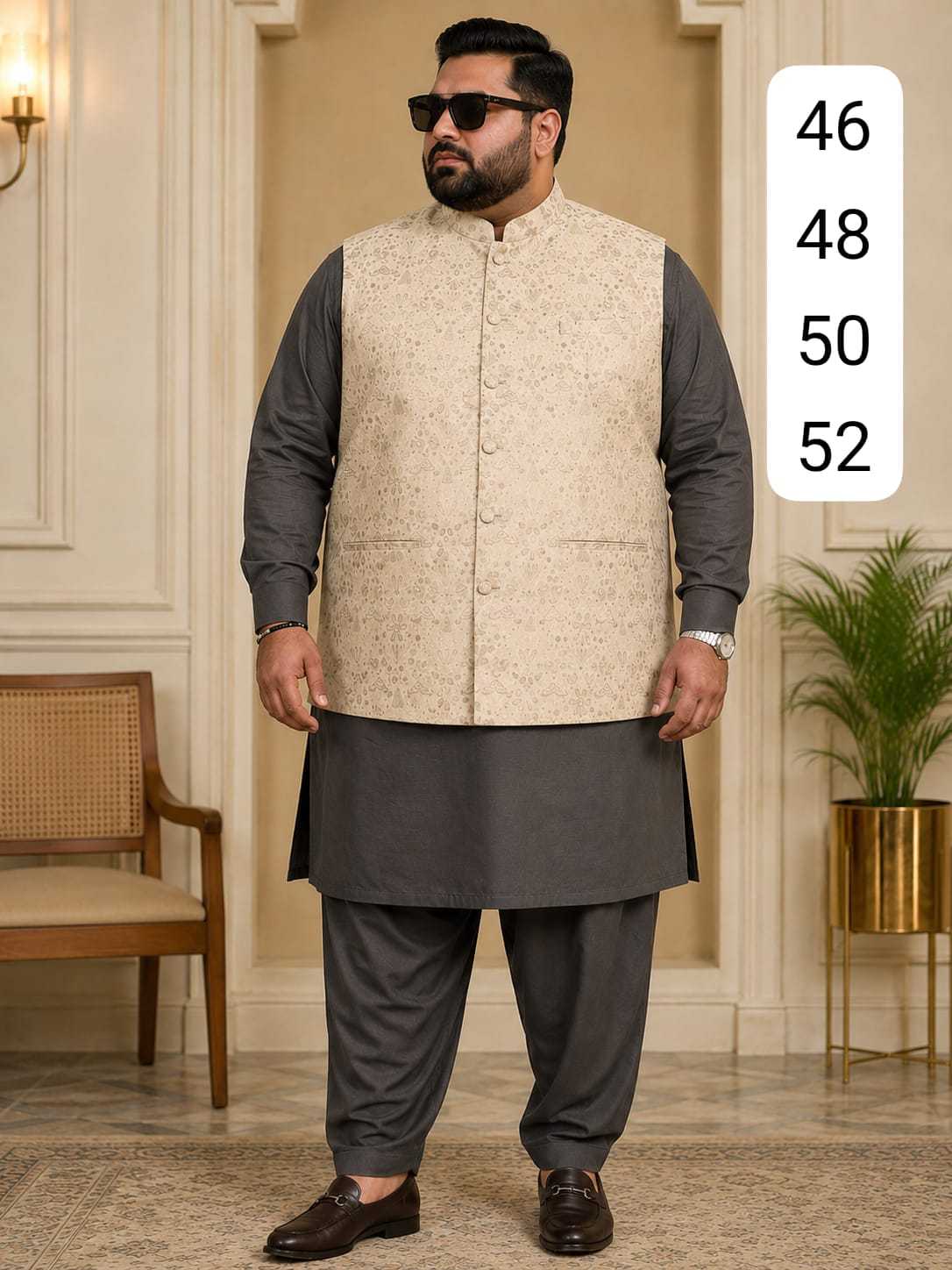 YNF Wholesale Silk Mens Kurta Pyjama KESH650 BIG | Surat Manufacturer