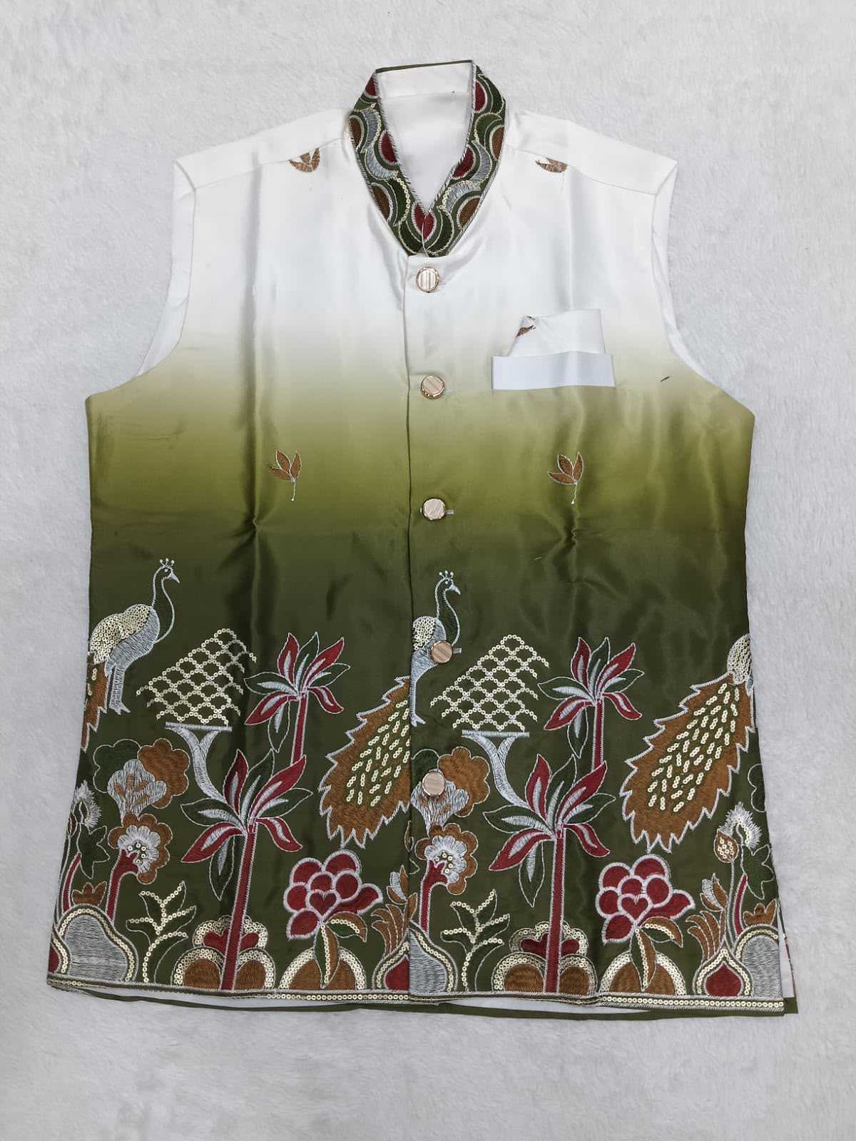 YNF Wholesale Malay Satin Silk Mens Kurta Pyjama KESH650 Koti | Surat Manufacturer