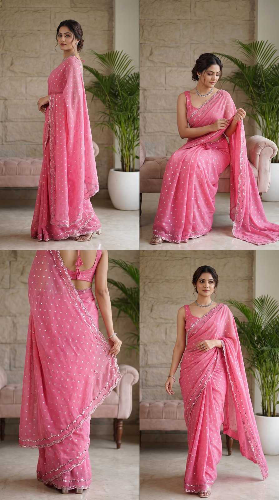 YNF Wholesale Pure Silk Party Wear Sarees  | Surat Manufacturer