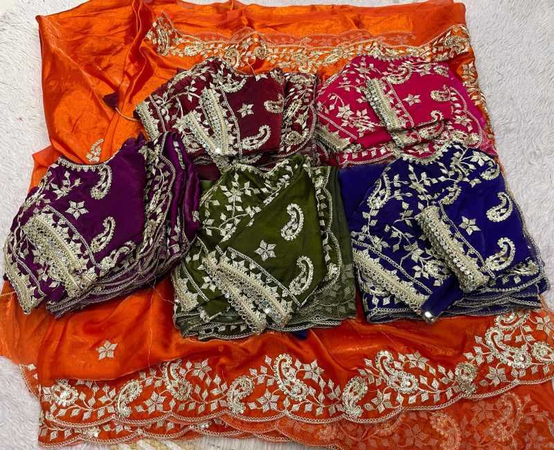 YNF Wholesale Satin Silk Sequence Sarees  | Surat Manufacturer