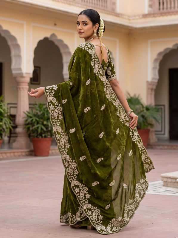 YNF Wholesale Satin Silk Sequence Sarees  | Surat Manufacturer