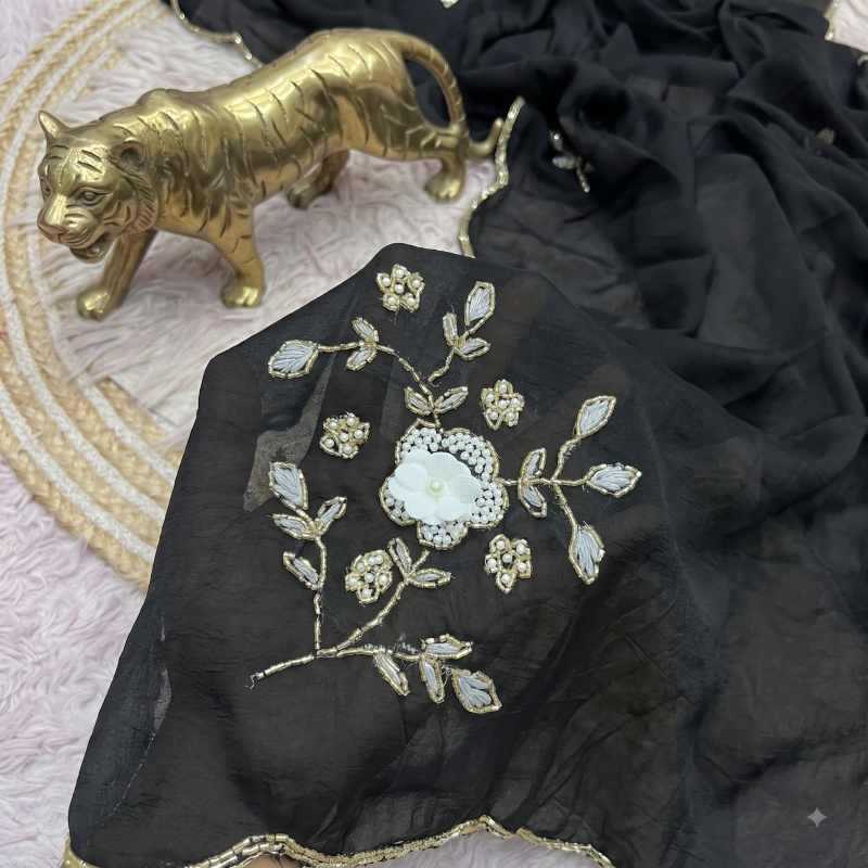 YNF Wholesale Crush Silk Designer Sarees  | Surat Manufacturer