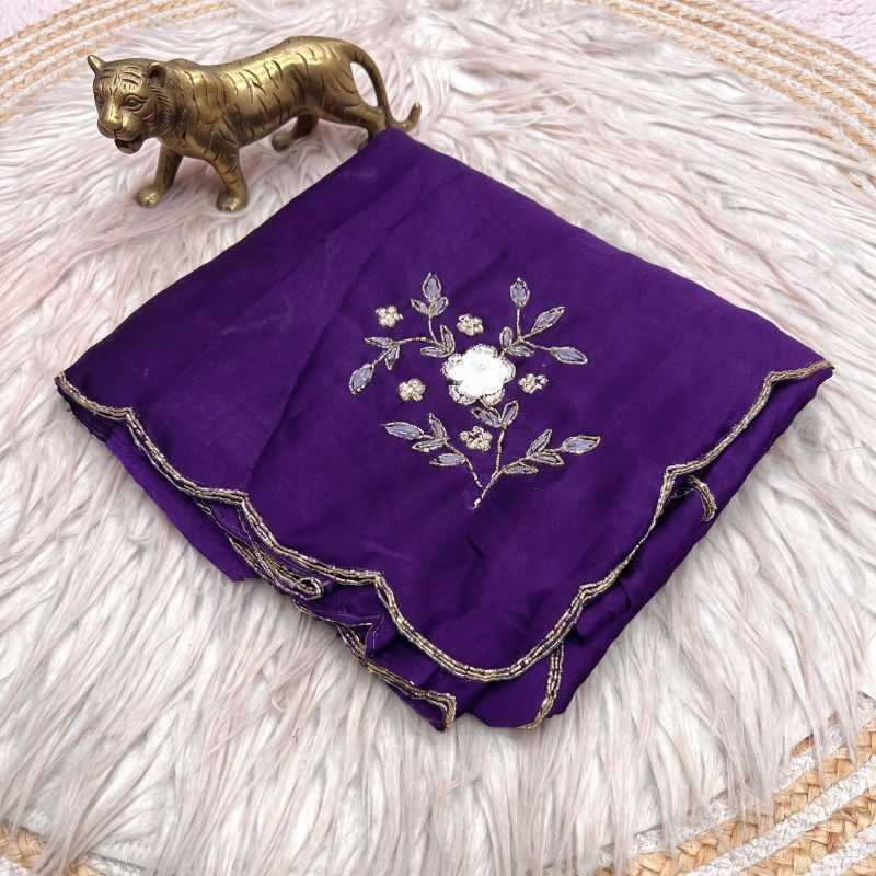 YNF Wholesale Crush Silk Designer Sarees  | Surat Manufacturer