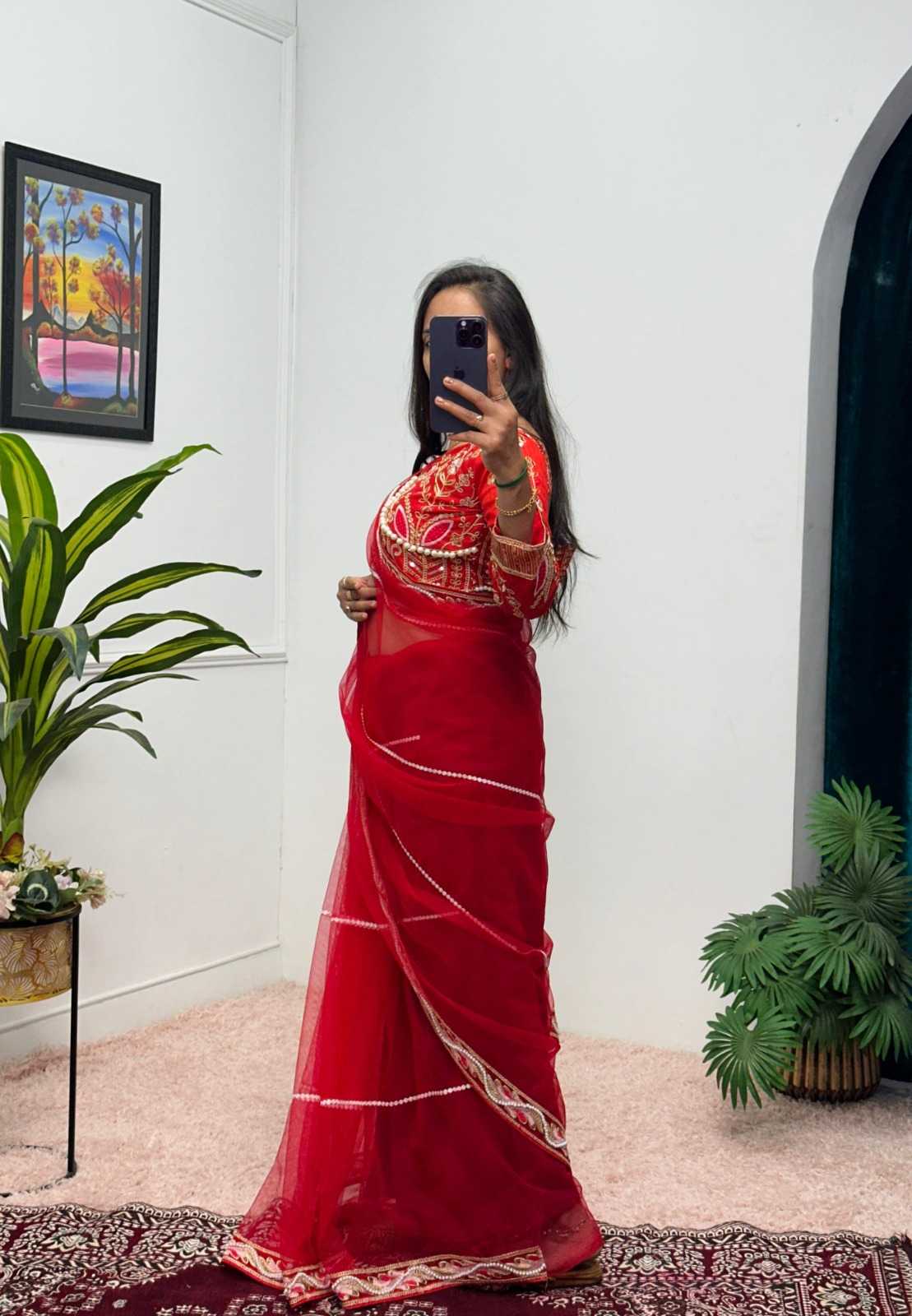 YNF Wholesale Net Net Sarees KESH651 Pearl Of See | Surat Manufacturer