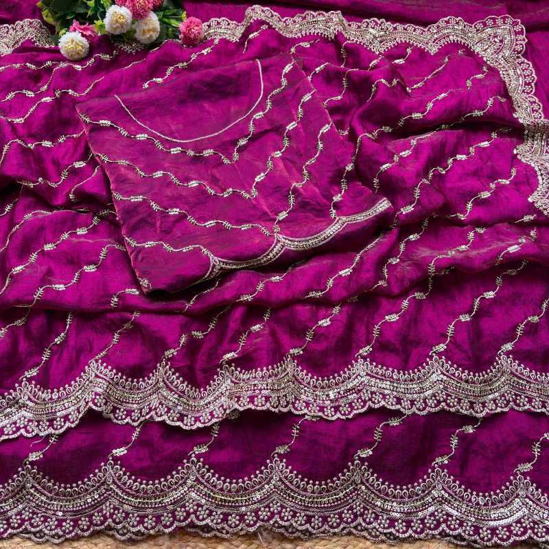 YNF Wholesale Space Silk Designer Sarees  | Surat Manufacturer