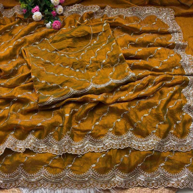 YNF Wholesale Space Silk Designer Sarees  | Surat Manufacturer