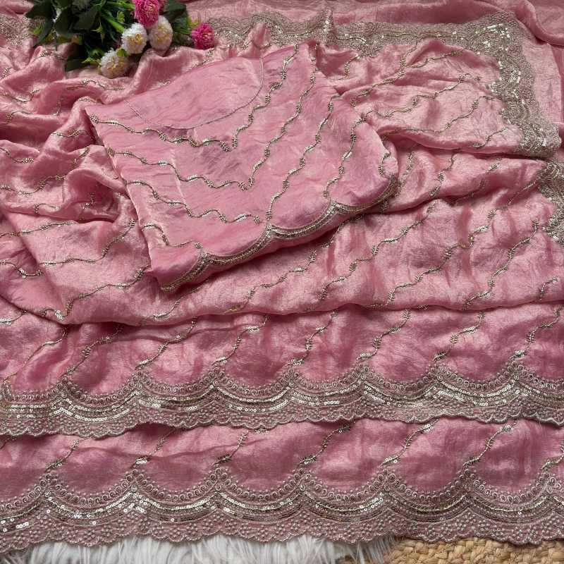 YNF Wholesale Space Silk Designer Sarees  | Surat Manufacturer