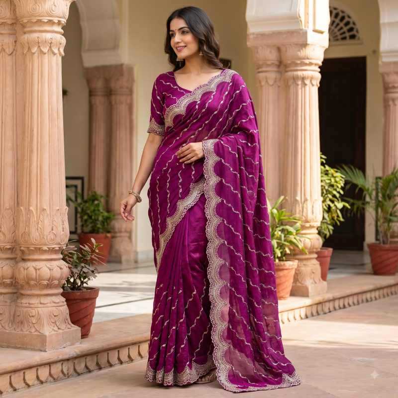 YNF Wholesale Space Silk Designer Sarees  | Surat Manufacturer