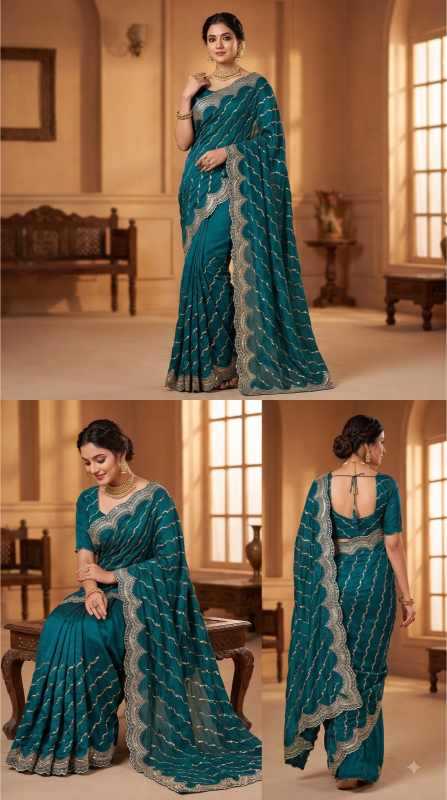 YNF Wholesale Space Silk Designer Sarees  | Surat Manufacturer