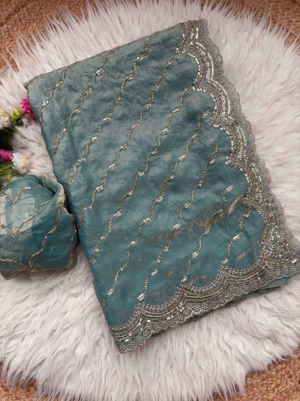 YNF Wholesale Space Silk Designer Sarees  | Surat Manufacturer