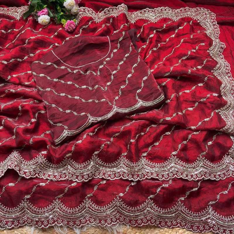 YNF Wholesale Space Silk Designer Sarees  | Surat Manufacturer