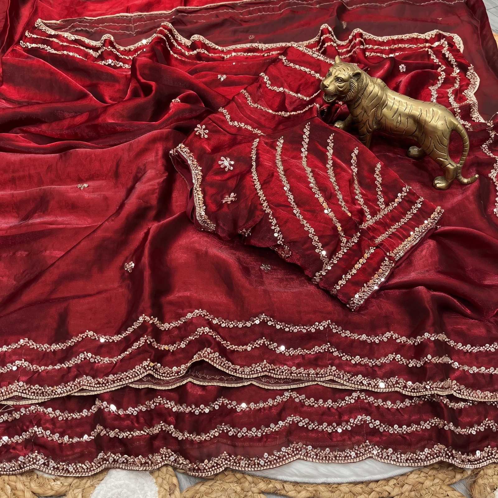 YNF Wholesale Satin Fancy Sarees  | Surat Manufacturer