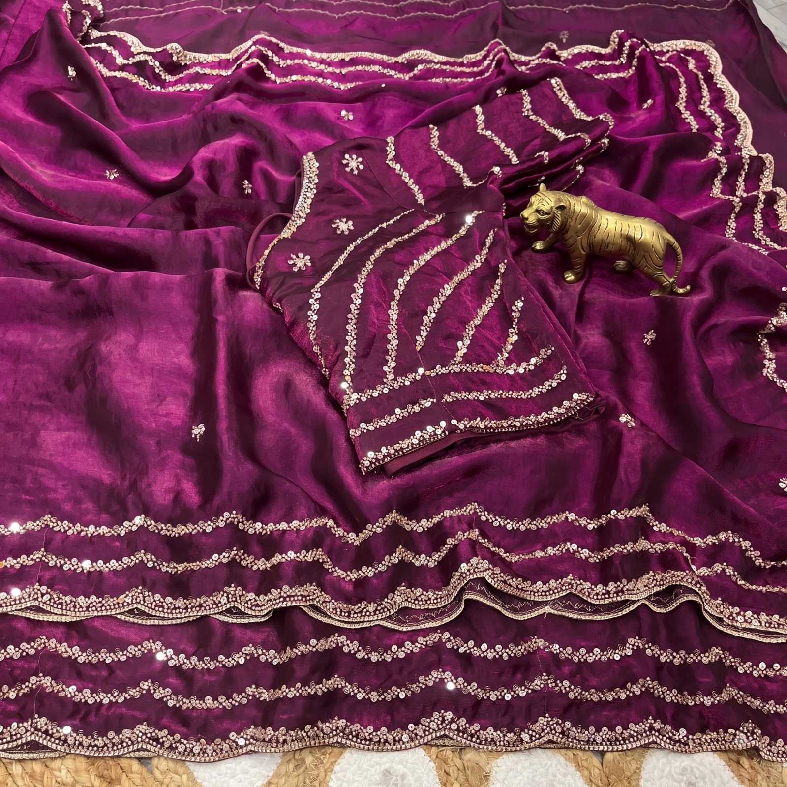 YNF Wholesale Satin Fancy Sarees  | Surat Manufacturer