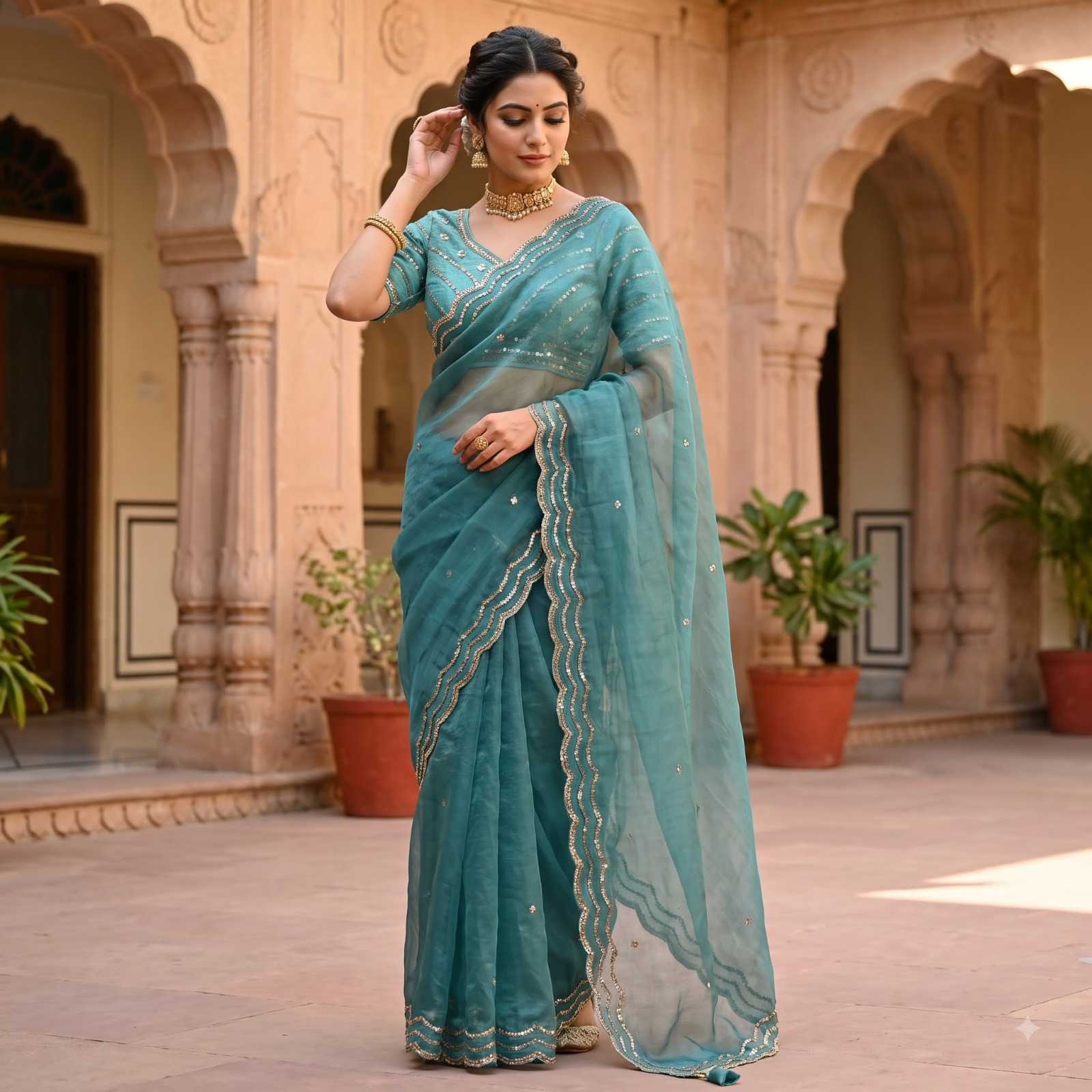 YNF Wholesale Satin Fancy Sarees  | Surat Manufacturer