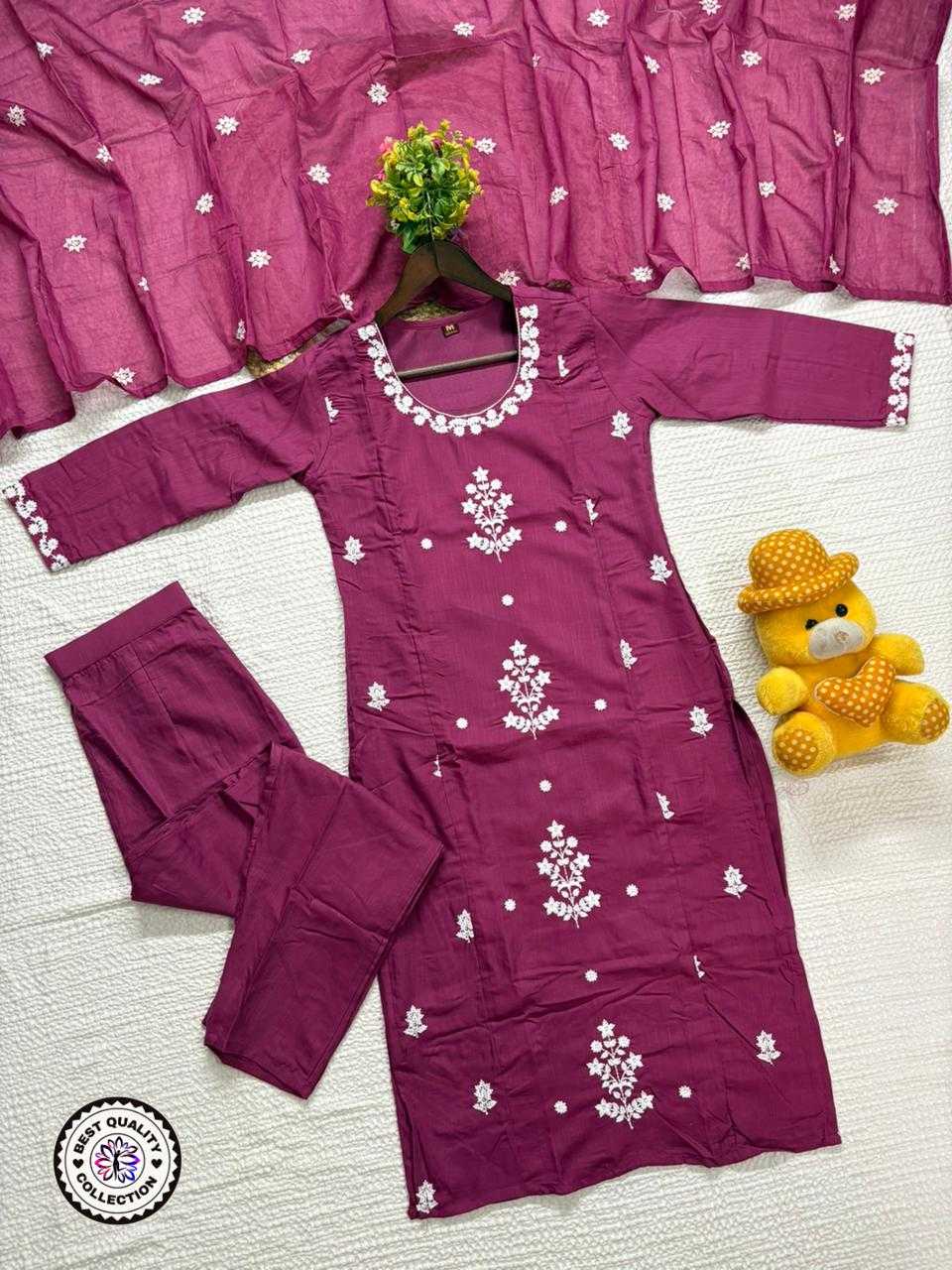 YNF Wholesale Rayon Embroidery Suits  | Surat Manufacturer