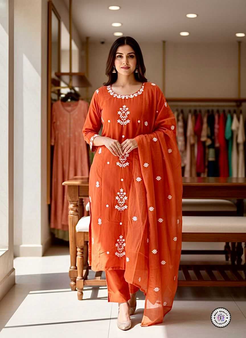 YNF Wholesale Rayon Embroidery Suits  | Surat Manufacturer