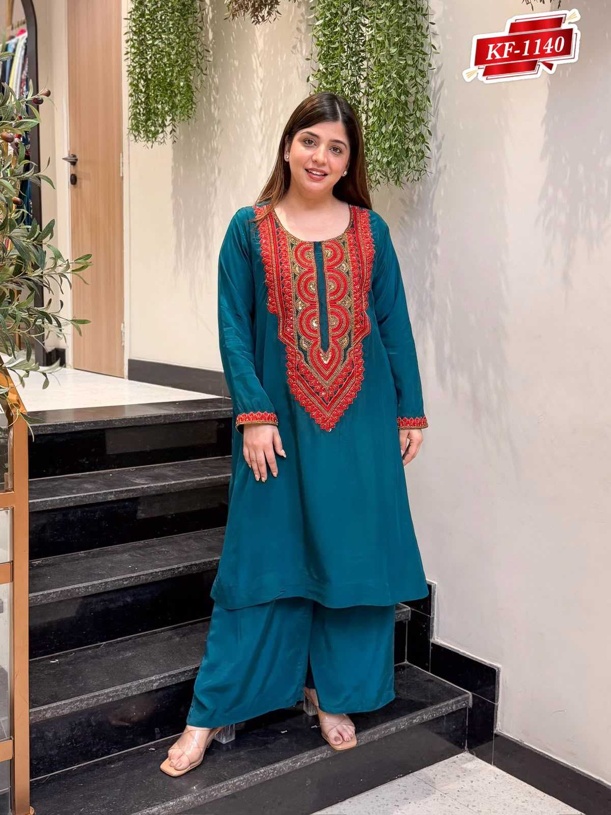 YNF Wholesale Crepe Embroidery Suits  | Surat Manufacturer