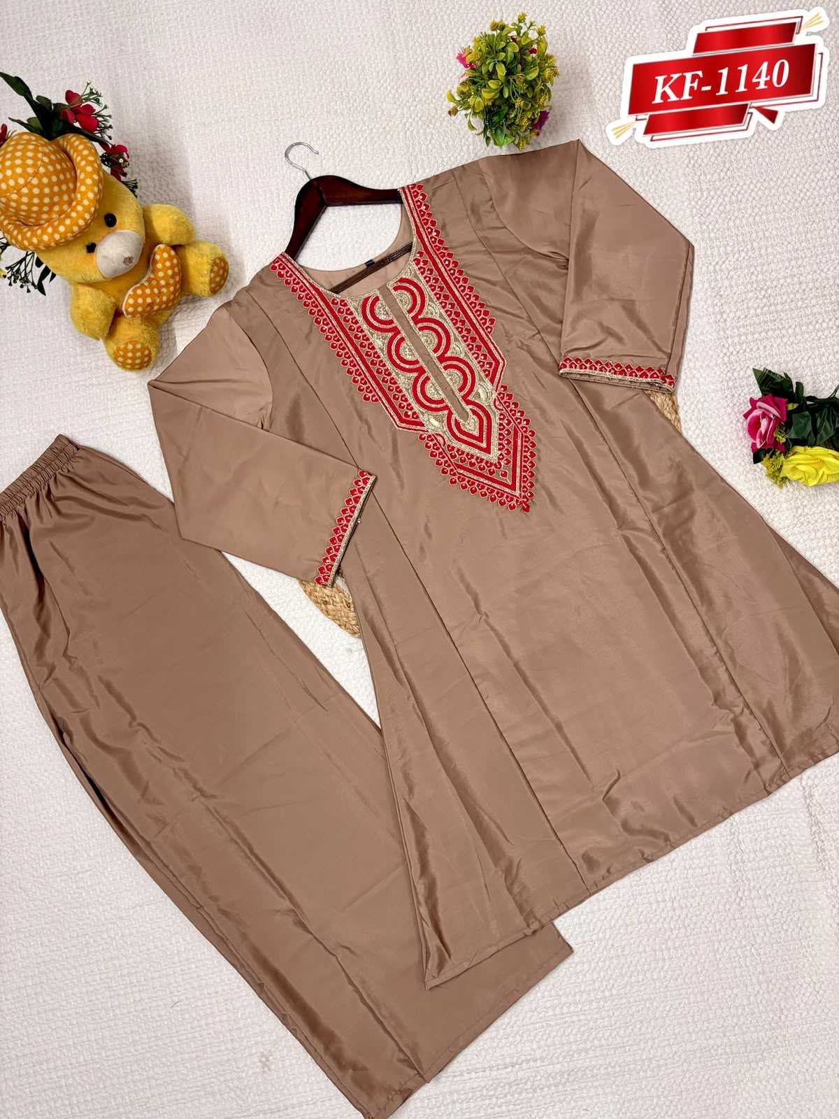 YNF Wholesale Crepe Embroidery Suits  | Surat Manufacturer