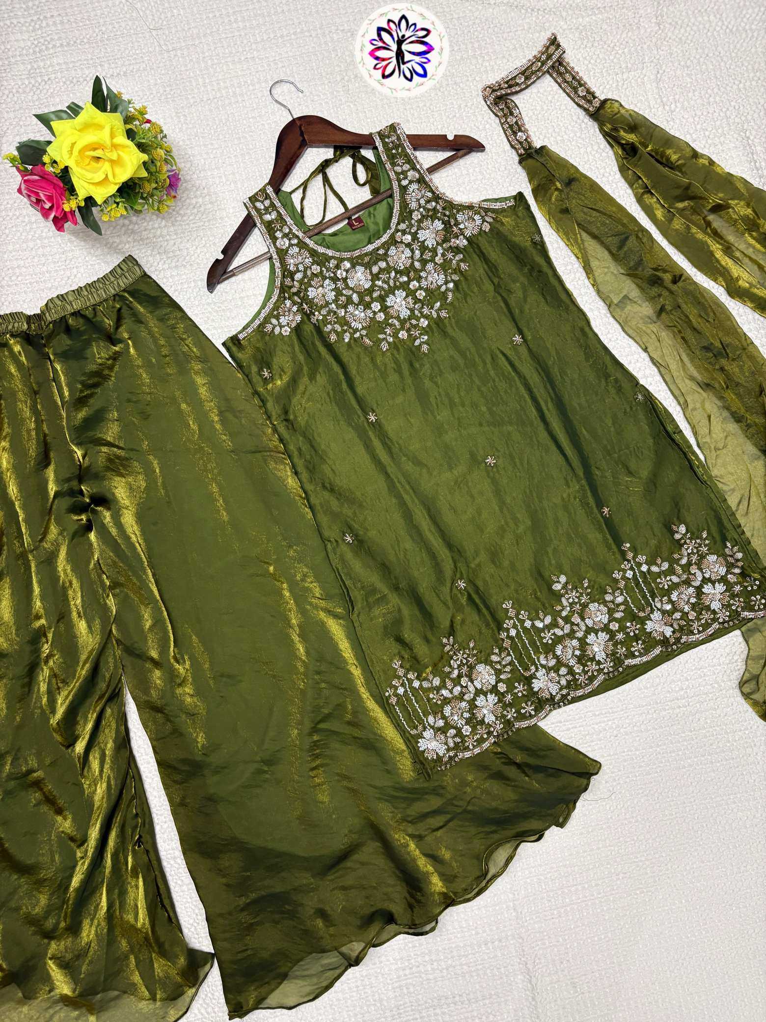 YNF Wholesale Satin Embroidery Suits  | Surat Manufacturer