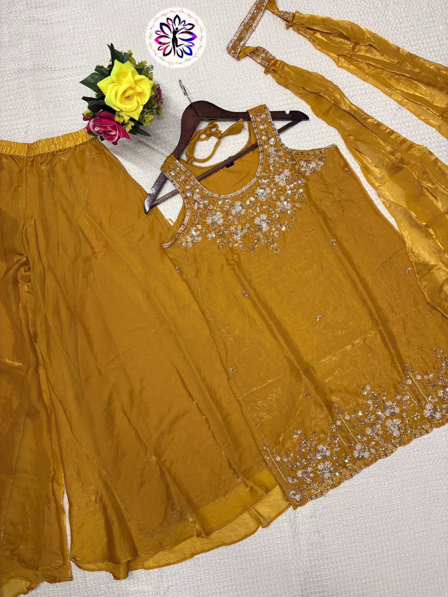 YNF Wholesale Satin Embroidery Suits  | Surat Manufacturer