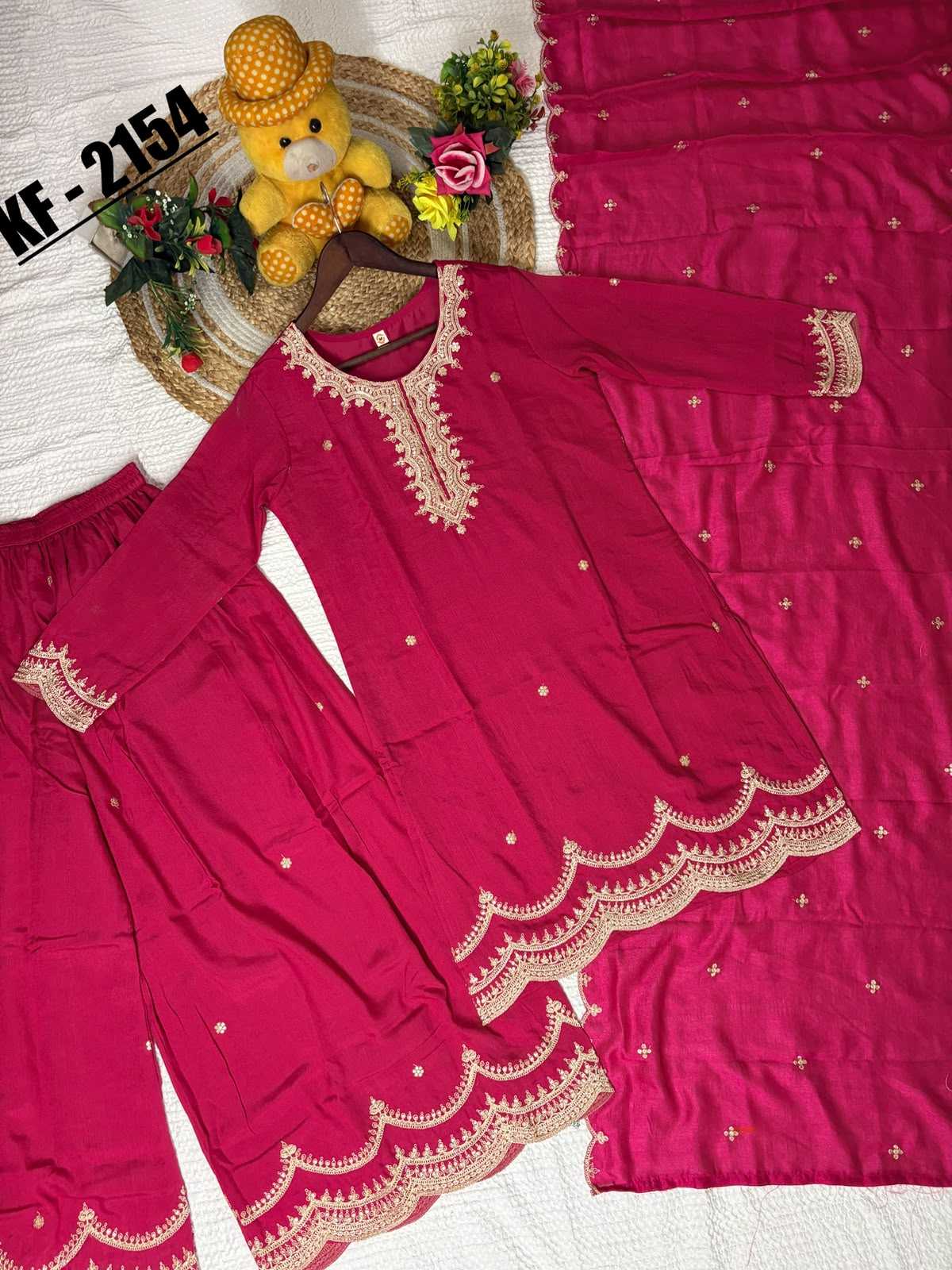 YNF Wholesale Soft Vichitra Embroidery Suits  | Surat Manufacturer