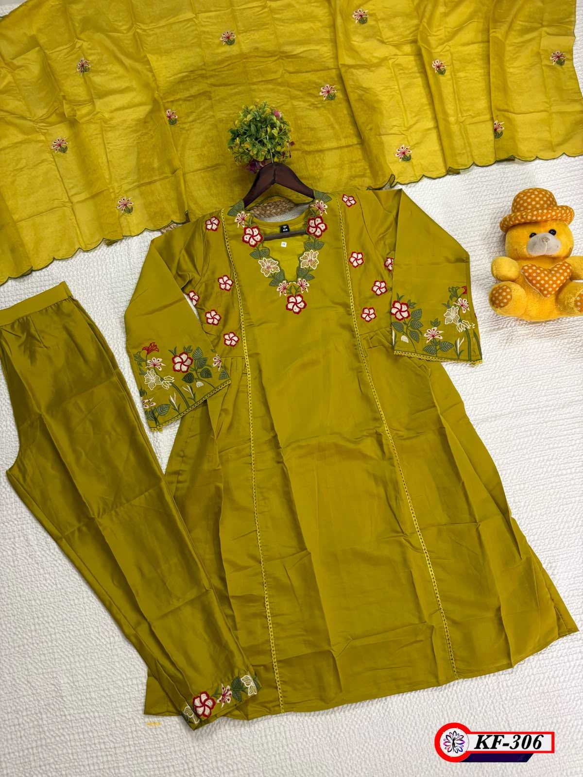 YNF Wholesale Chanderi Soft Embroidery Suits  | Surat Manufacturer