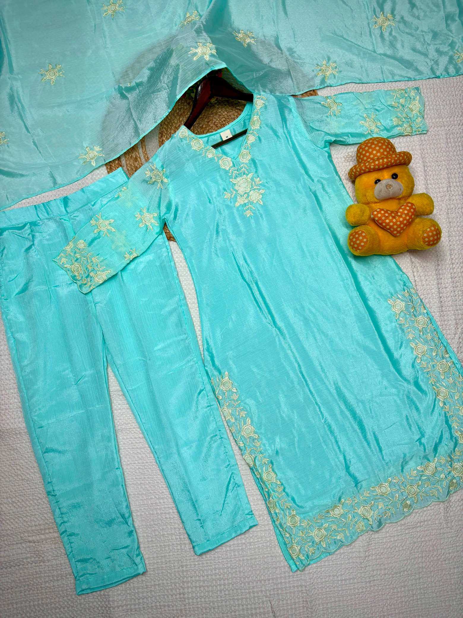 YNF Wholesale Chinon Embroidery Suits  | Surat Manufacturer