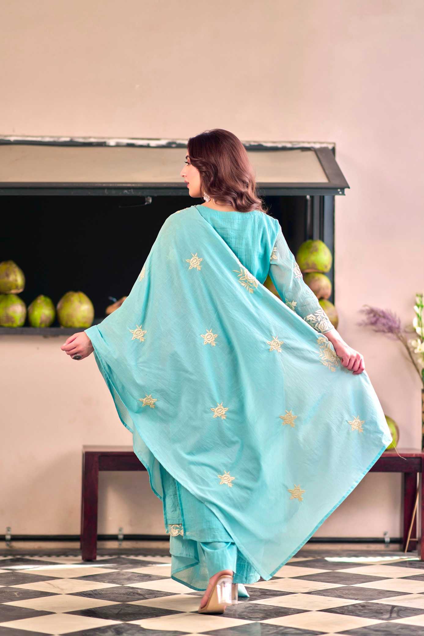 YNF Wholesale Chinon Embroidery Suits  | Surat Manufacturer