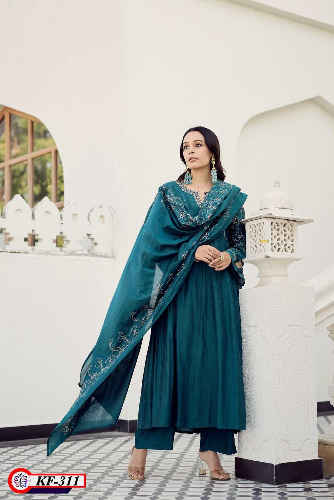 YNF Wholesale Muslin Ladies Suits  | Surat Manufacturer