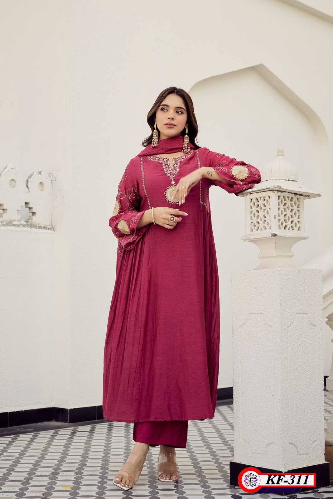 YNF Wholesale Muslin Ladies Suits  | Surat Manufacturer