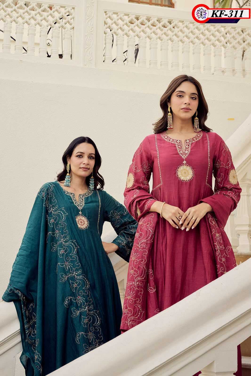 YNF Wholesale Muslin Ladies Suits  | Surat Manufacturer