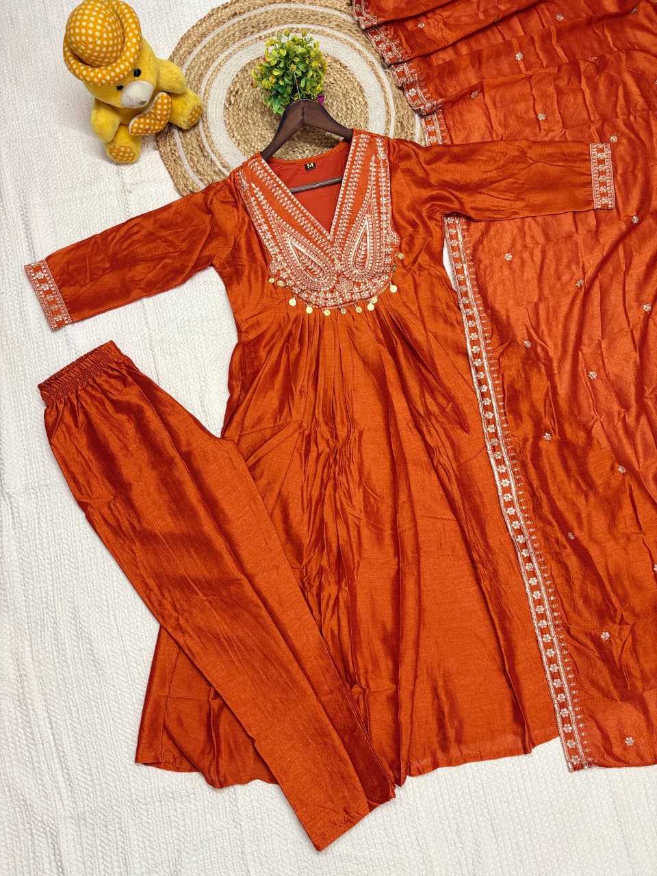 YNF Wholesale Soft Vichitra Embroidery Suits  | Surat Manufacturer