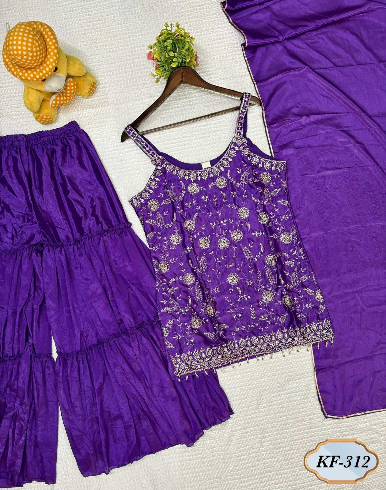 YNF Wholesale Chinon Ladies Suits  | Surat Manufacturer