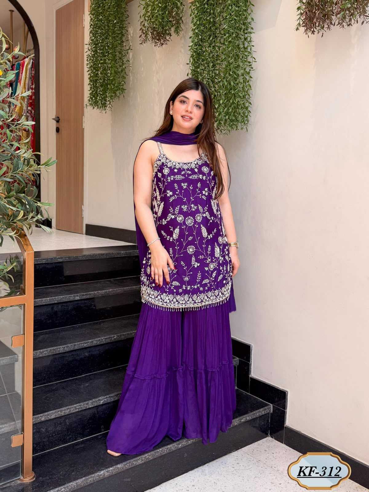 YNF Wholesale Chinon Ladies Suits  | Surat Manufacturer