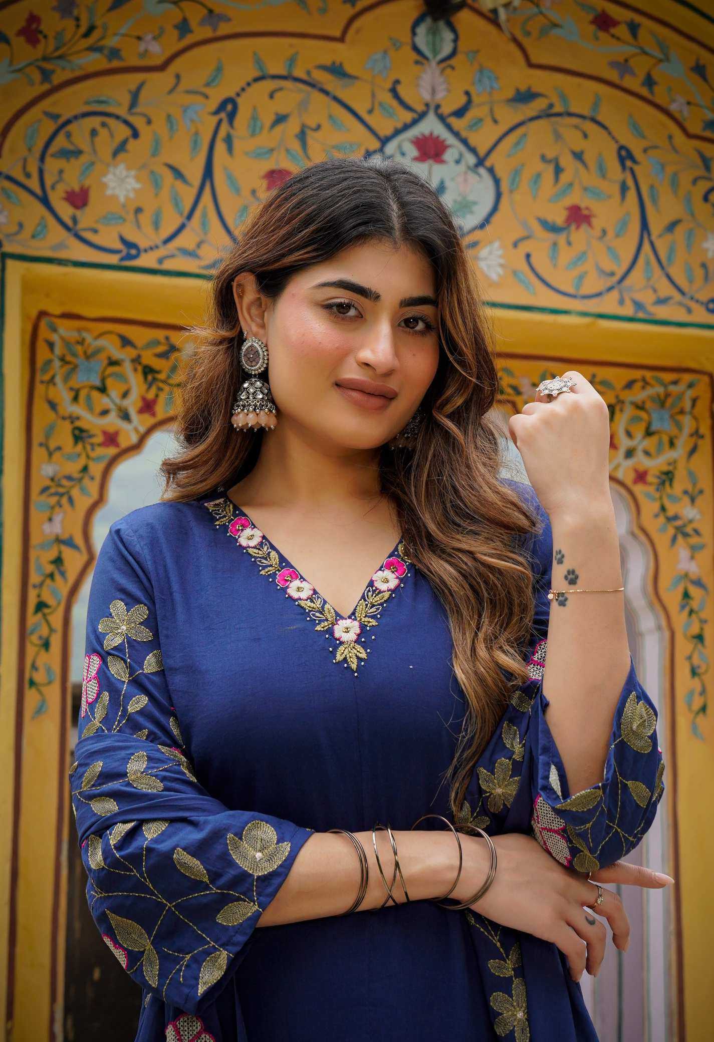 YNF Wholesale Chanderi Soft Ladies Suits  | Surat Manufacturer