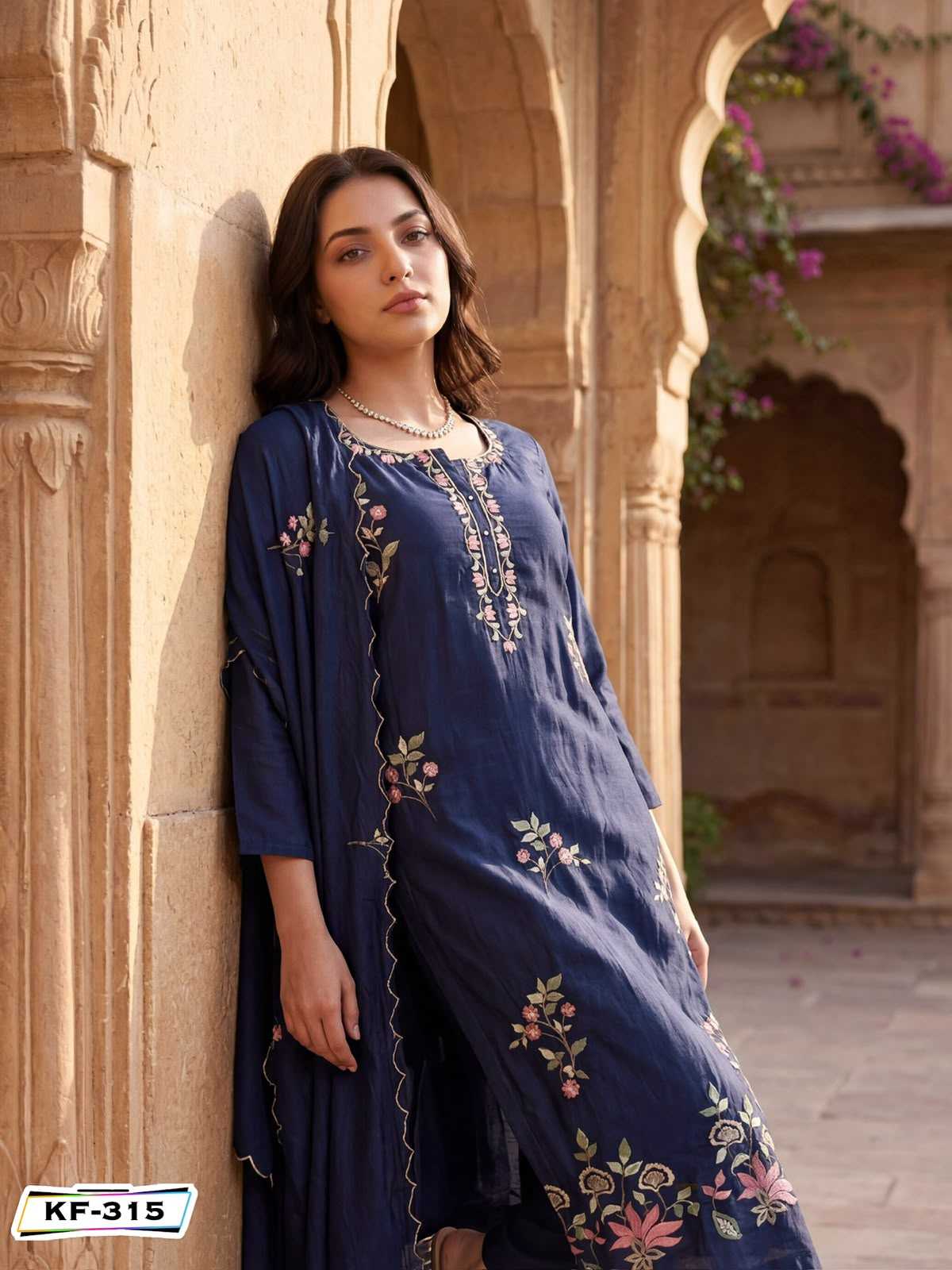 YNF Wholesale Chanderi Soft Embroidery Suits  | Surat Manufacturer