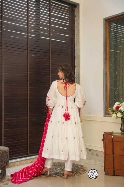 YNF Wholesale Chanderi Soft Fancy Gowns  | Surat Manufacturer