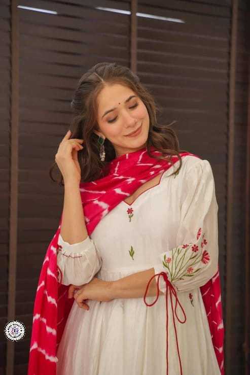 YNF Wholesale Chanderi Soft Fancy Gowns  | Surat Manufacturer