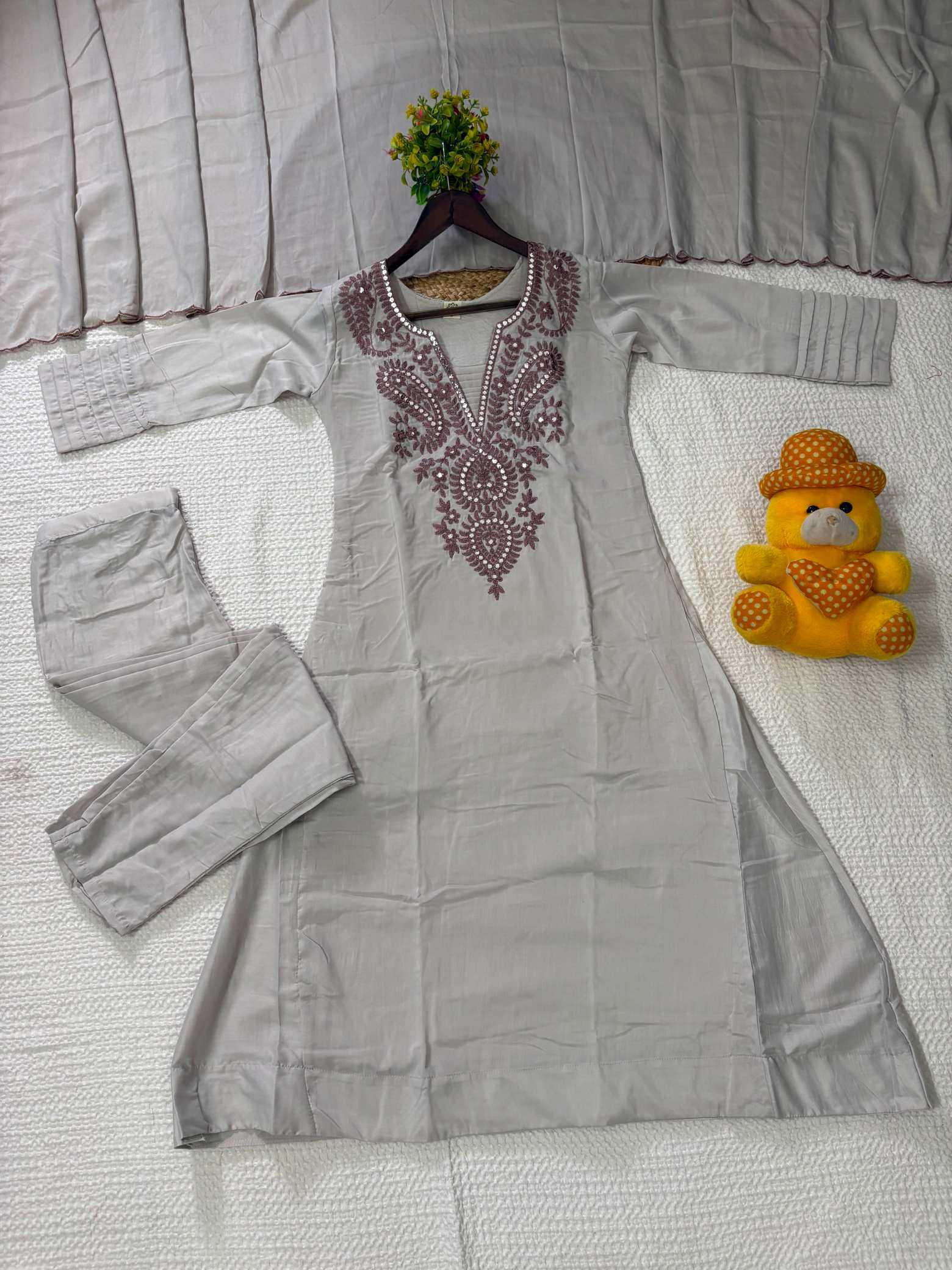 YNF Wholesale Cotton Embroidery Suits  | Surat Manufacturer