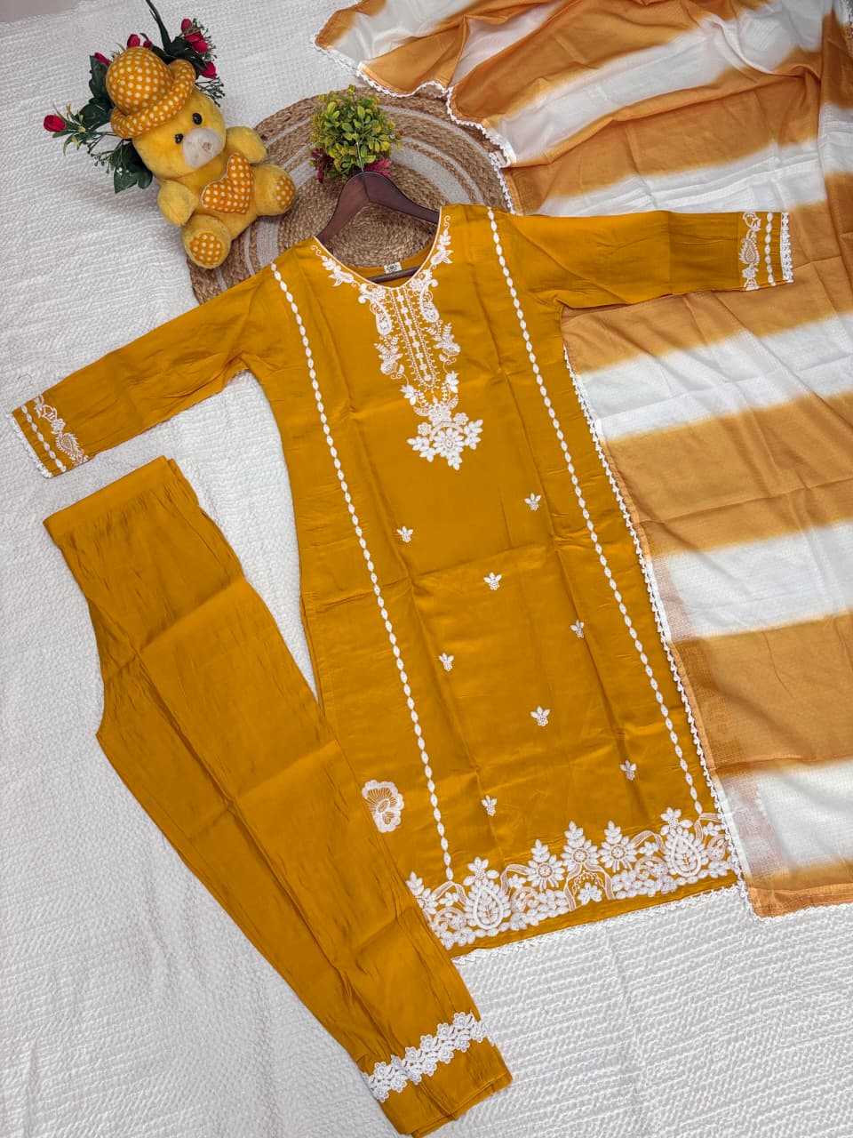 YNF Wholesale Heavy Roman Silk Embroidery Suits  | Surat Manufacturer