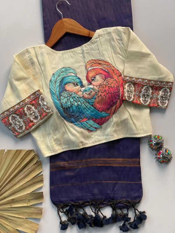 YNF Wholesale Khadi Cotton Party Wear Sarees  | Surat Manufacturer