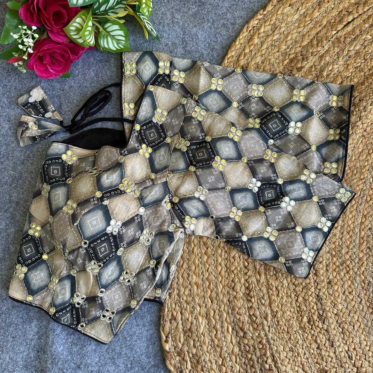 YNF Wholesale Khadi Cotton Printed Blouse KESH653 Pakhi | Surat Manufacturer