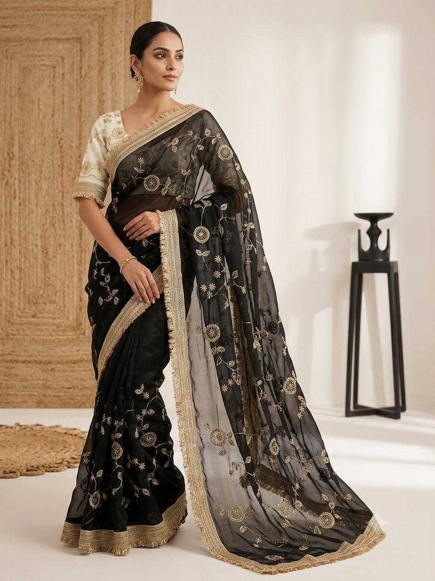 YNF Wholesale Satin Silk Designer Silk Sarees  | Surat Manufacturer