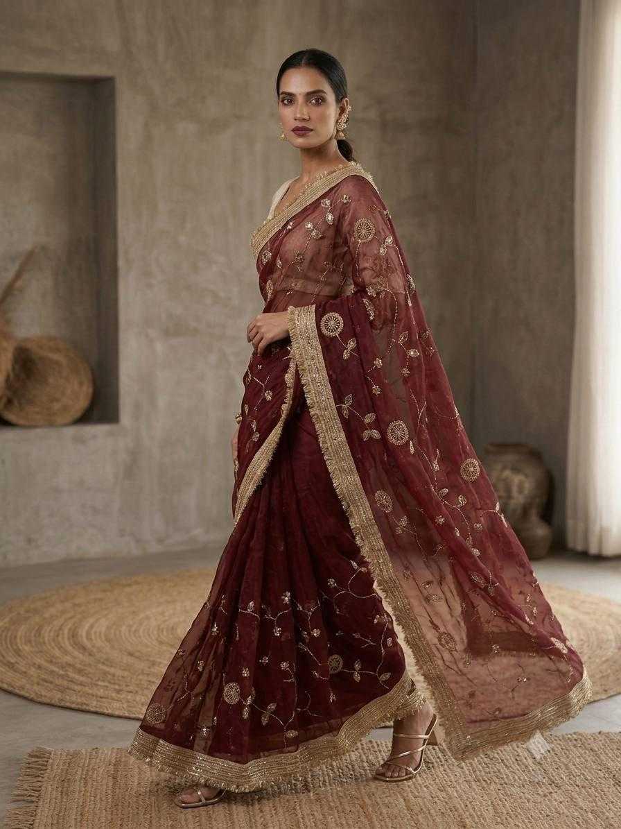 YNF Wholesale Satin Silk Designer Silk Sarees  | Surat Manufacturer