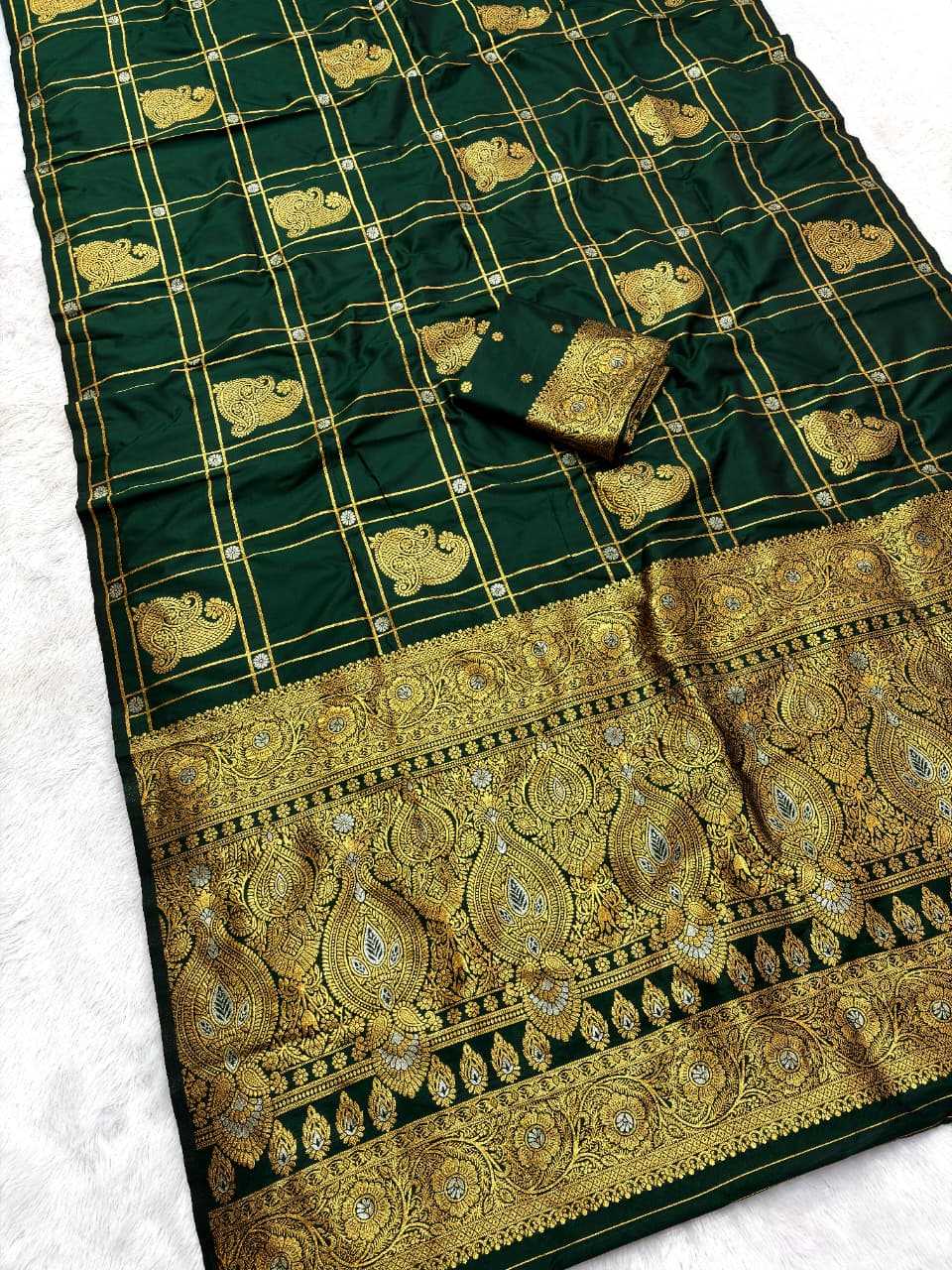 YNF Wholesale Banarasi Soft Silk Butta Sarees  | Surat Manufacturer